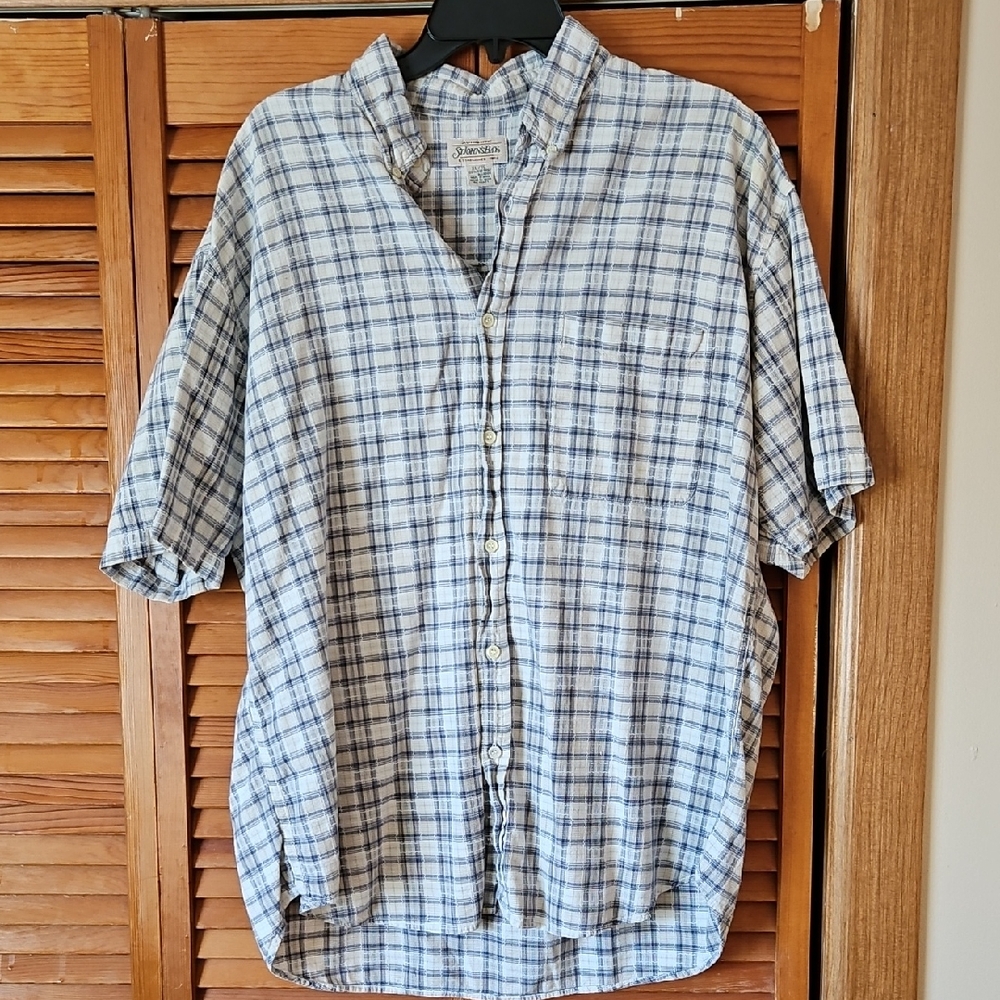 St. John's Bay Plaid Button Down Shirt